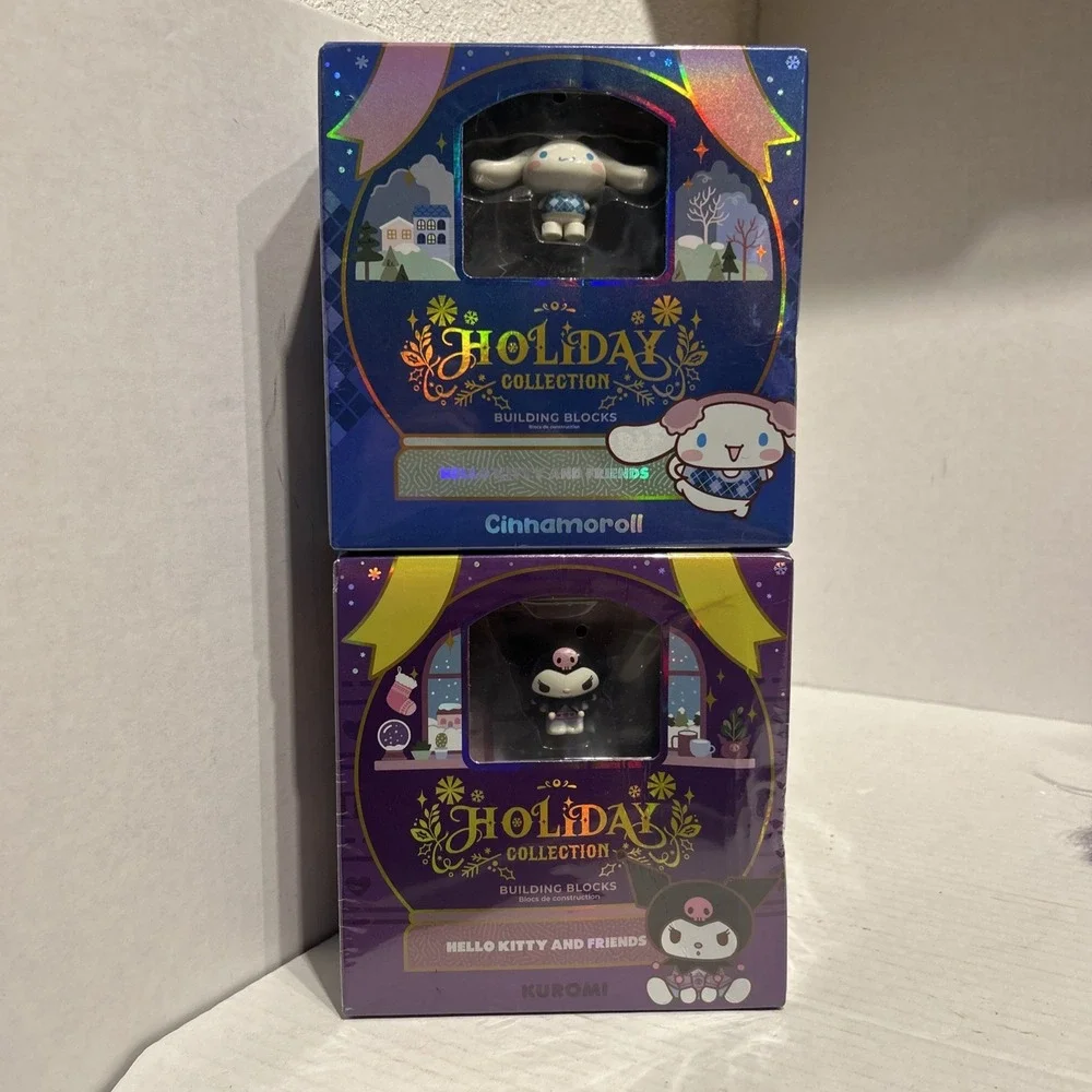 NEW Sanrio Hello Kitty Holiday Collection Building Blocks Kuromi Cinnamoroll‎